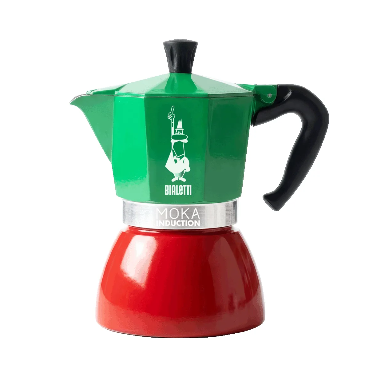 Bialetti Moka Induction – Tricolore 4 tasses