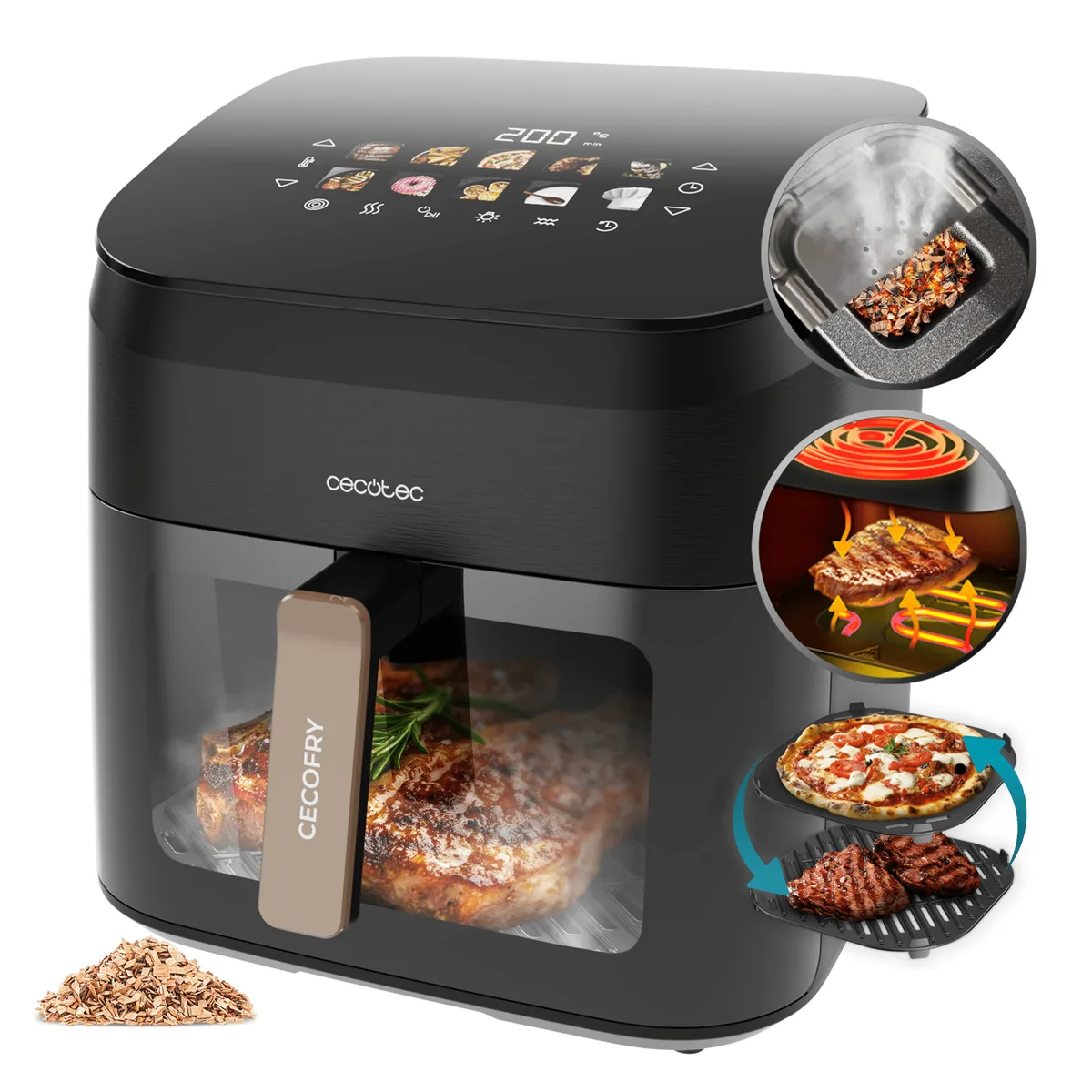 Cecotec Cecofry&Grill Smokin' 8500