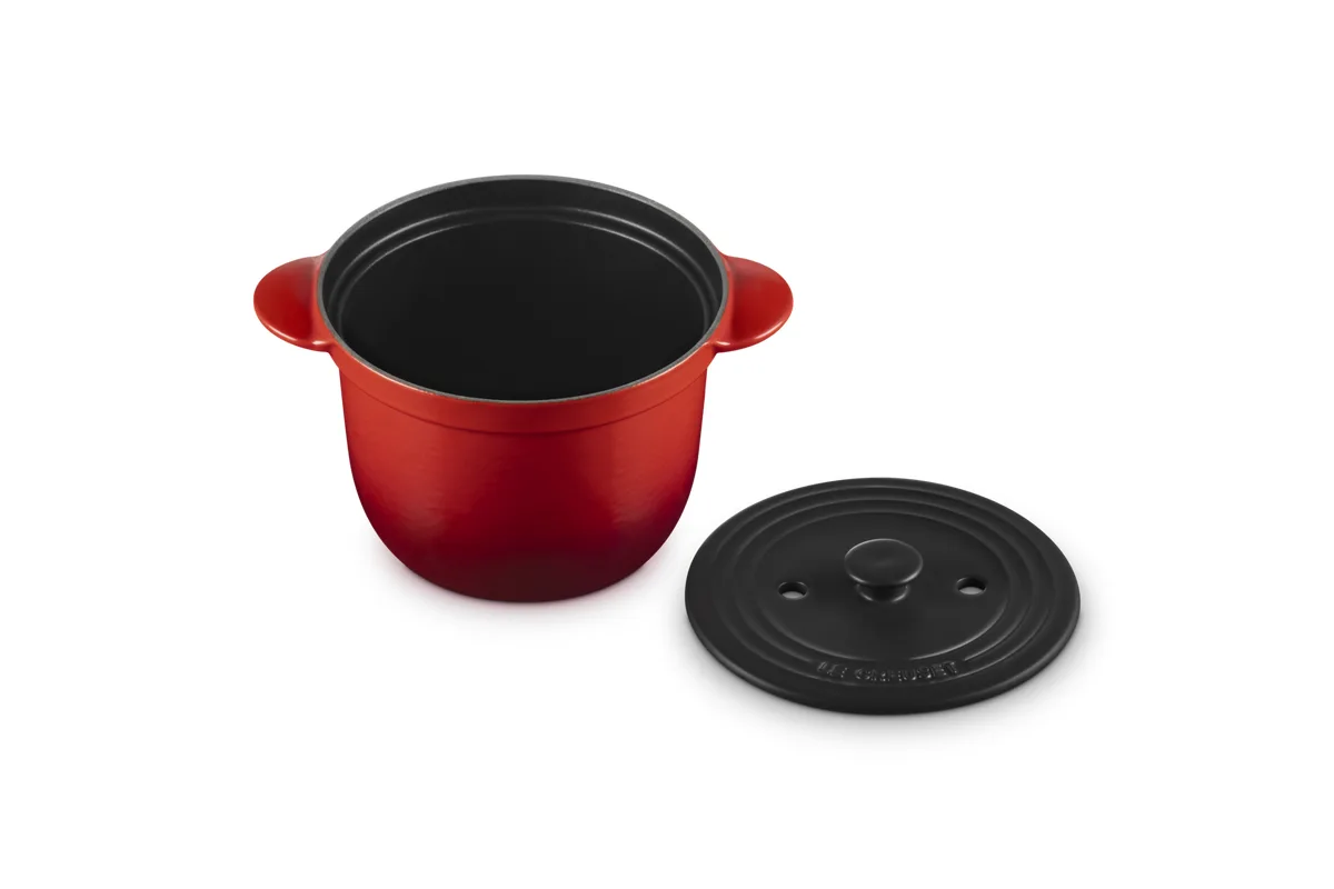 Le Creuset Cocotte Every en fonte émaillée avec couvercle intérieur en céramique — visuel 5