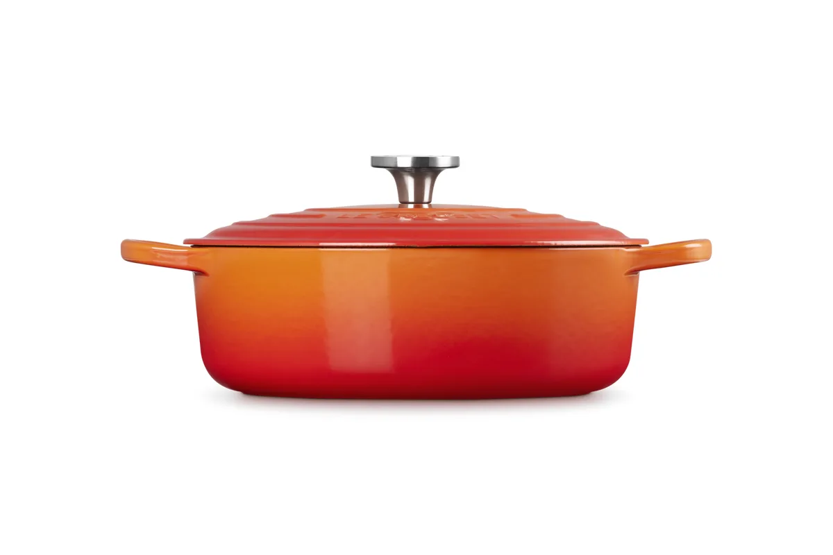 Le Creuset Cocotte ronde basse en fonte émaillée — visuel 3