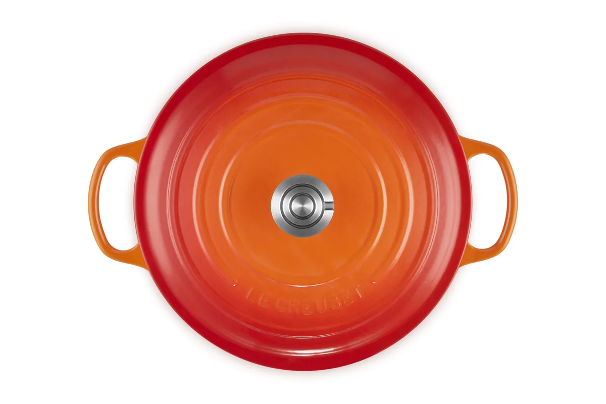 Le Creuset Cocotte ronde basse en fonte émaillée — visuel 4