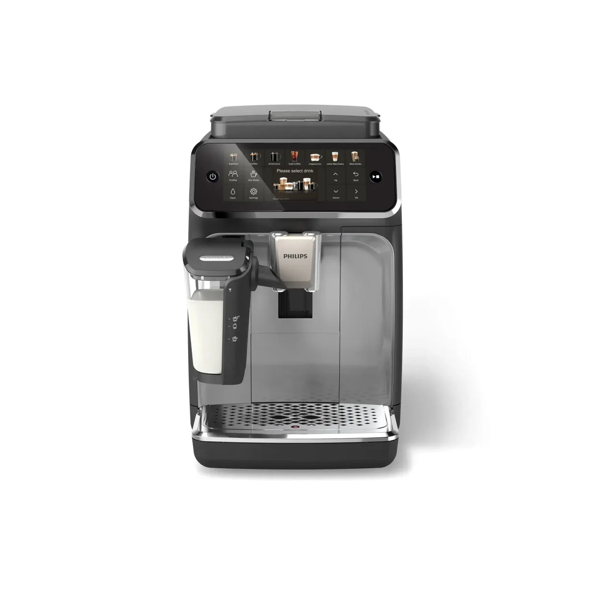 Philips Série 4400 Expresso broyeur machine à café 12 boissons, noir LatteGo — visuel 4