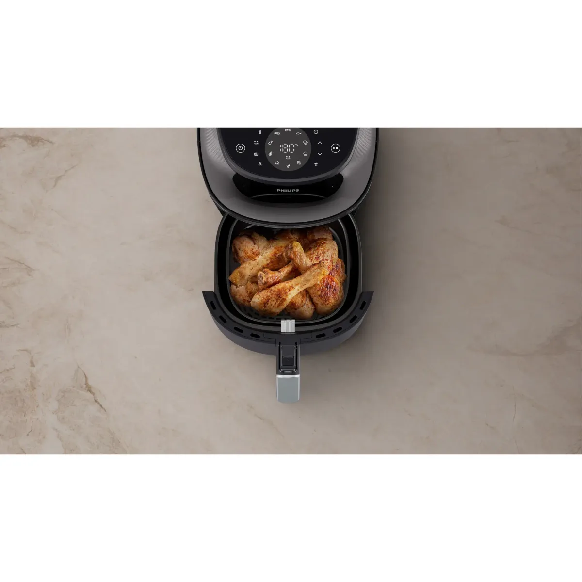 Philips Série 3000 Airfryer Friteuse sans huile Noir 4.2L — visuel 4