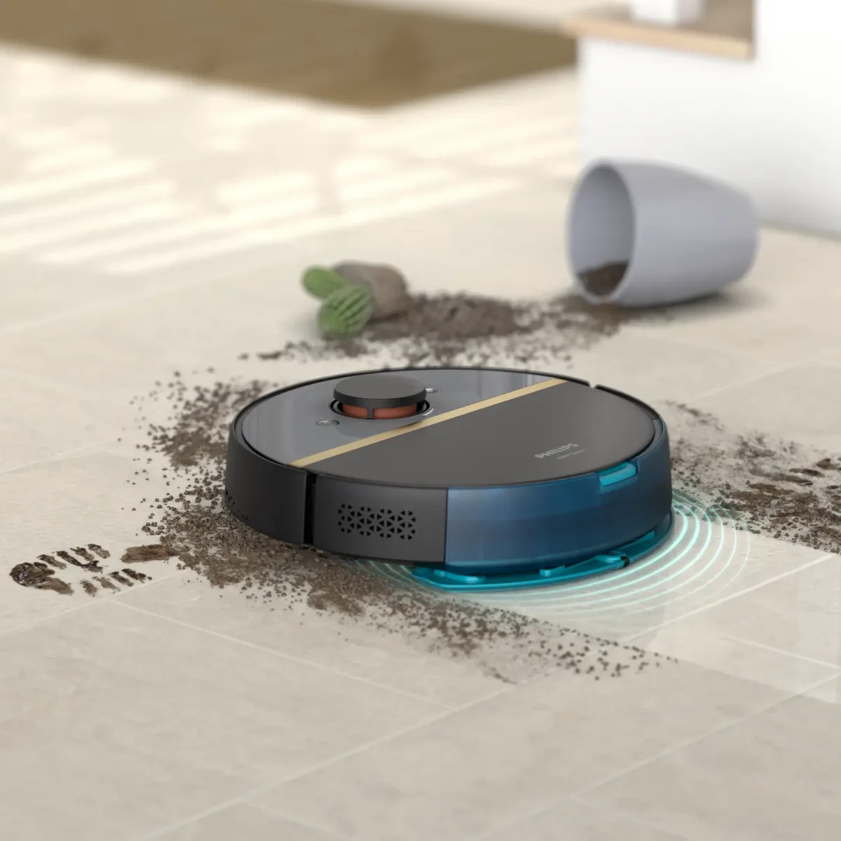 Philips HomeRun série 7000 Aqua Robot aspiration et lavage — visuel 5