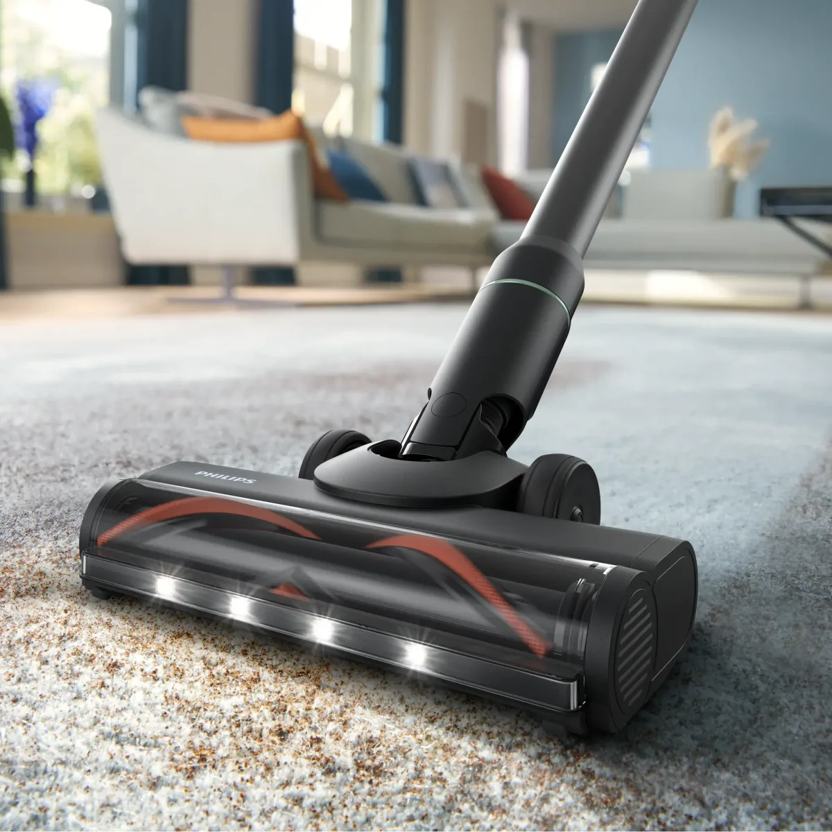 Philips Série 7000 Aspirateur laveur Aspirateur Balai 3-en-1 PowerCyclone Noir — visuel 5