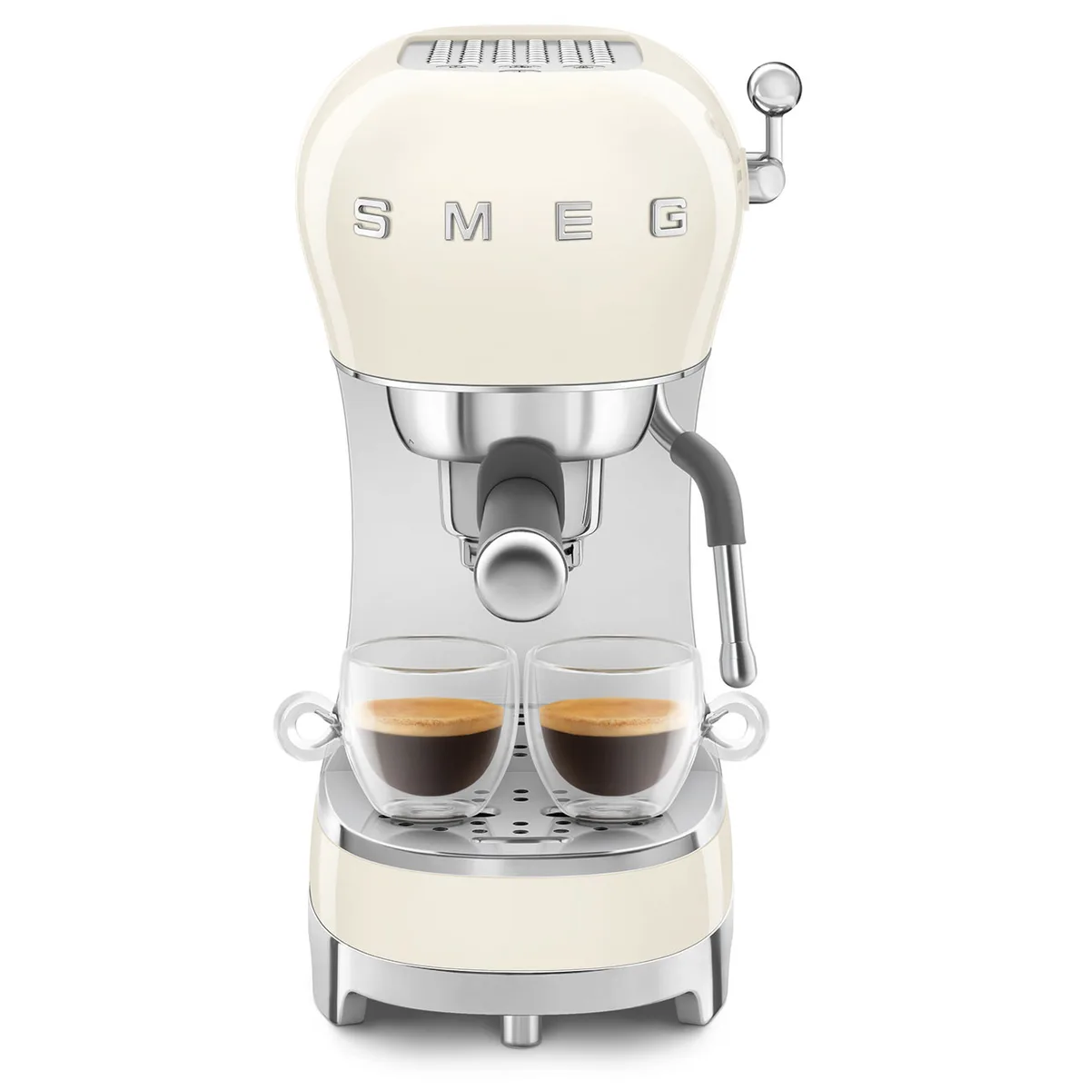 Smeg Machine à café Expresso Crème Esthétique Années 50 — visuel 5