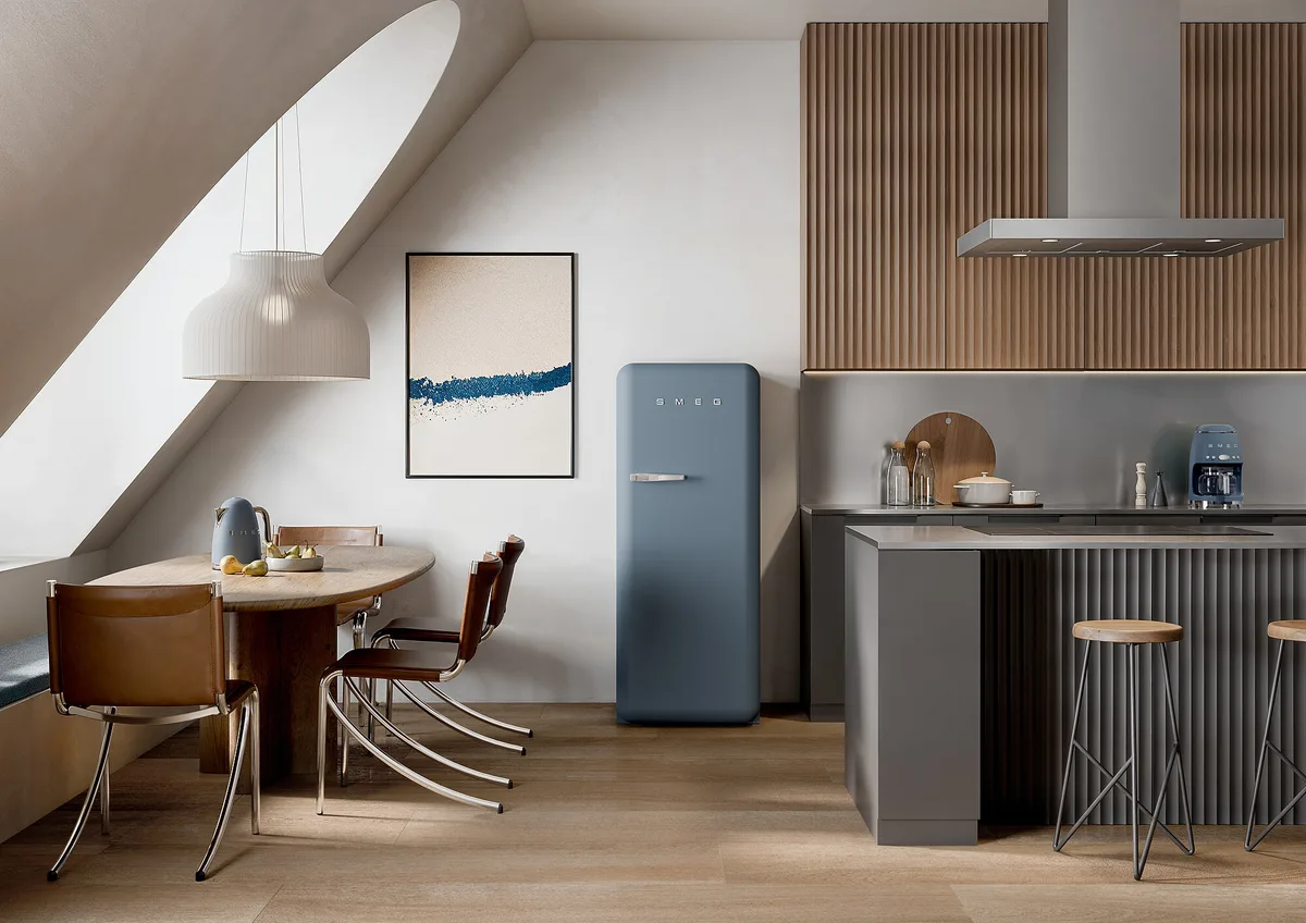 Smeg Bouilloire électrique Crème Esthétique Années 50 — visuel 4