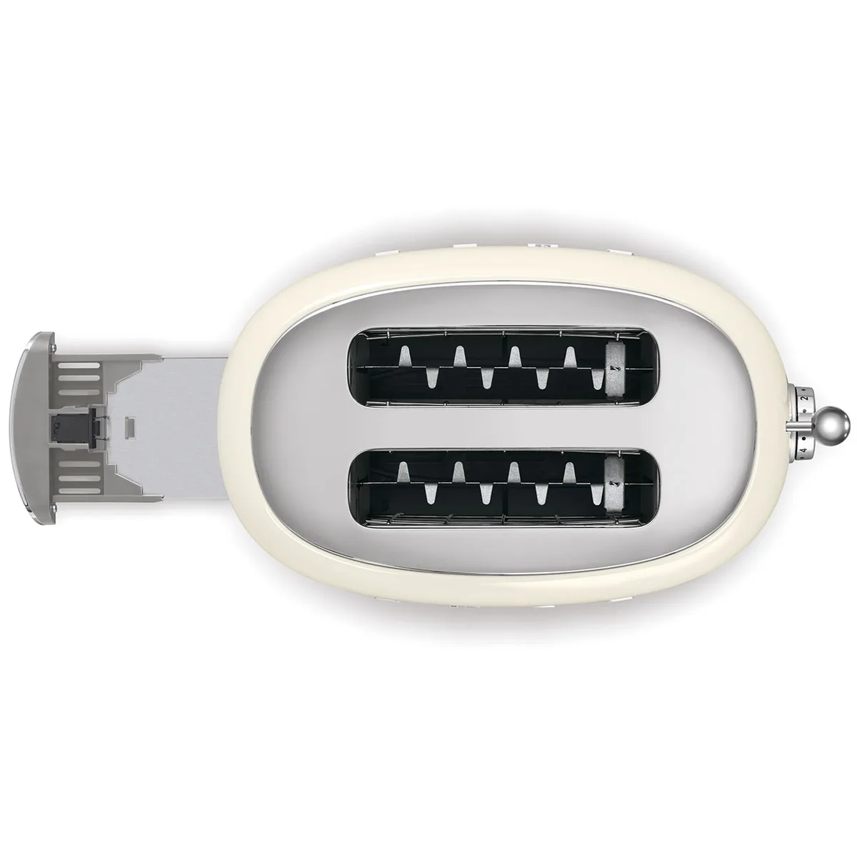 Smeg Grille-pain 2 tranches Crème Esthétique Années 50 — visuel 4