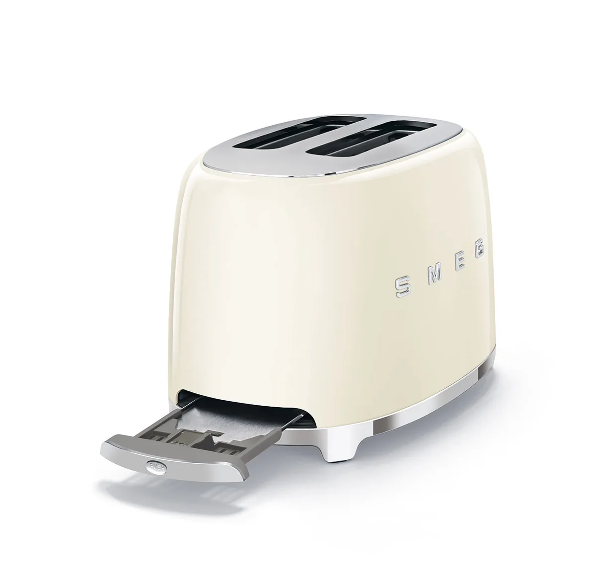 Smeg Grille-pain 2 tranches Crème Esthétique Années 50 — visuel 5