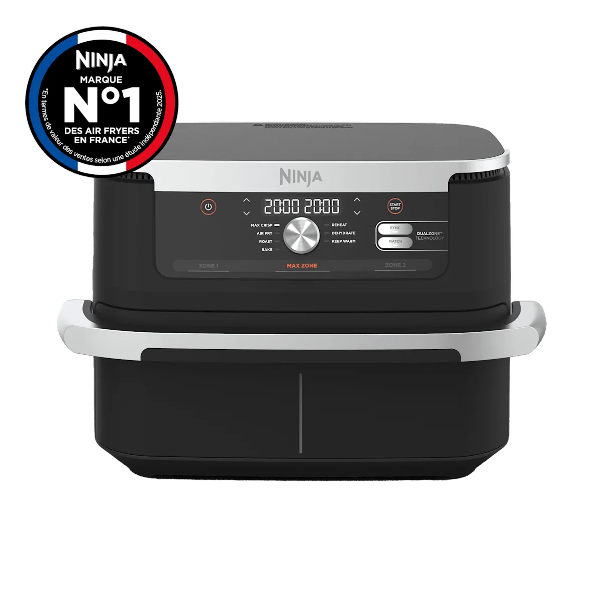 Ninja Air Fryer Ninja Foodi Flex, 10.4L, 7-en-1, Noir