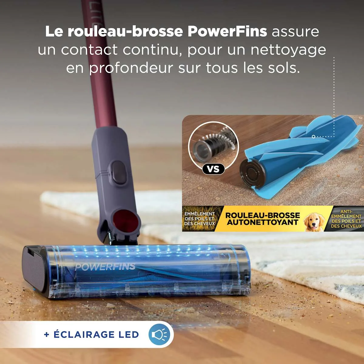 Shark Aspirateur balai sans fil Shark PowerLite — visuel 4