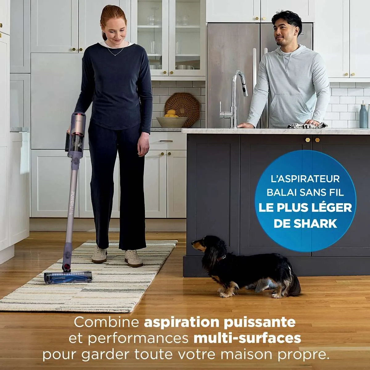 Shark Aspirateur balai sans fil Shark PowerLite Clean & Empty spécial poils d’animaux — visuel 5