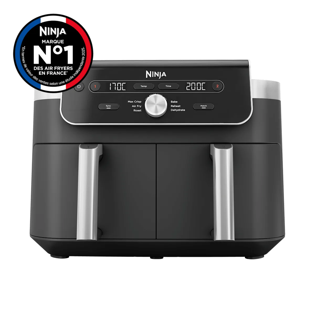 Ninja Air Fryer Ninja DualZone MAX, 9.5L, 6-en-1