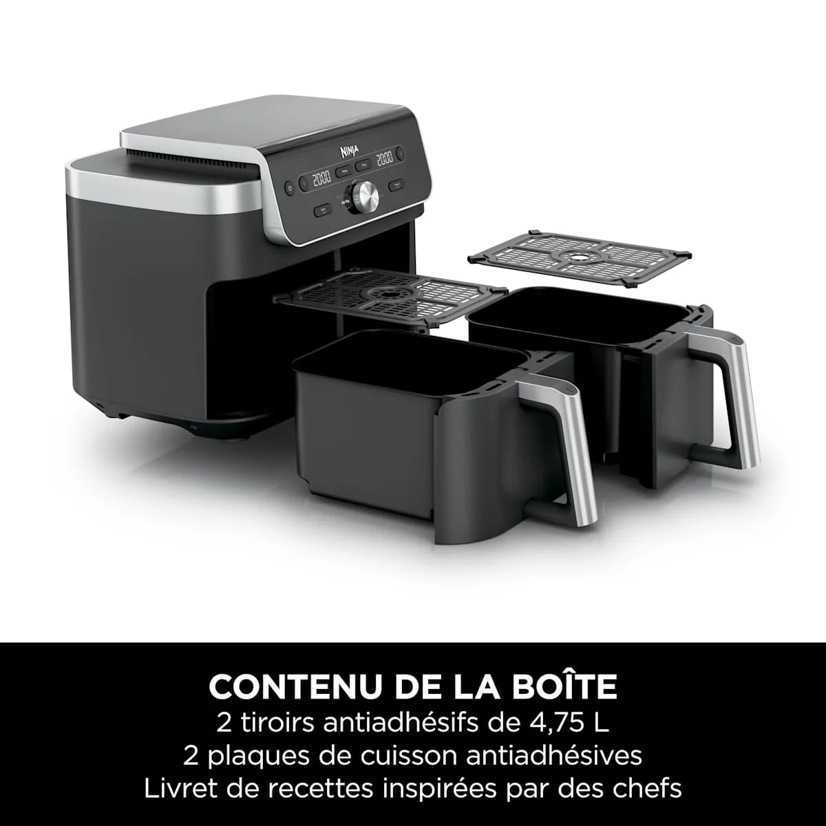 Ninja Air Fryer Ninja DualZone MAX, 9.5L, 6-en-1 — visuel 4