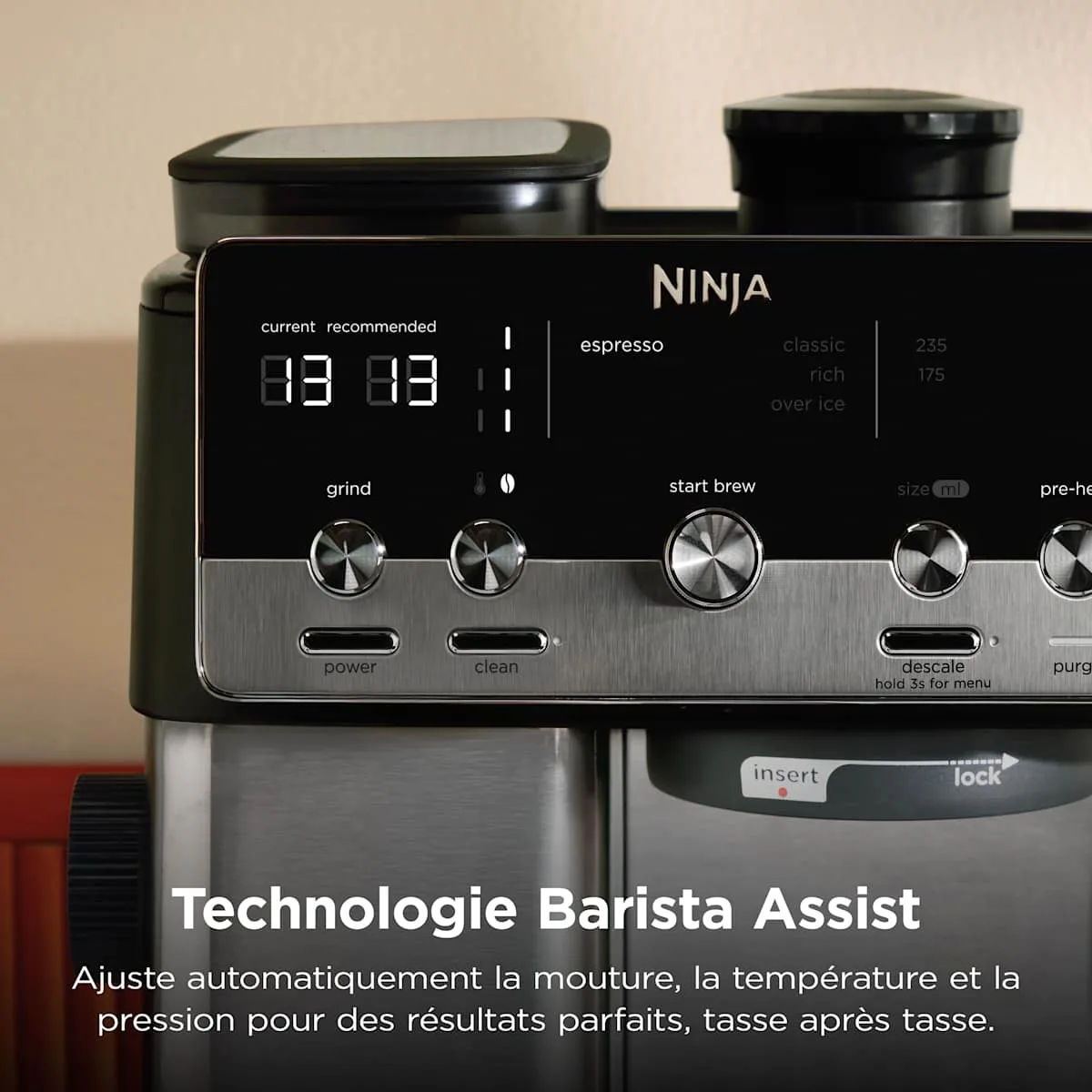 Ninja Machine à café semi-automatique Ninja Luxe Café MINI — visuel 6