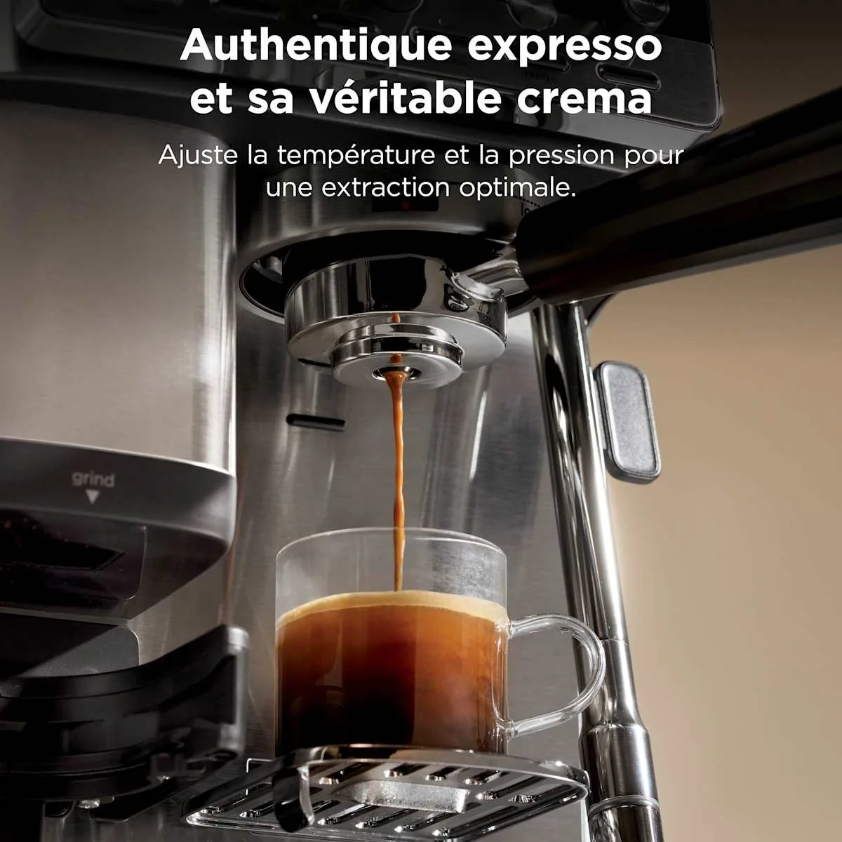 Ninja Machine à café compacte semi-automatique Ninja Luxe Café MINI Plus - Argent — visuel 5