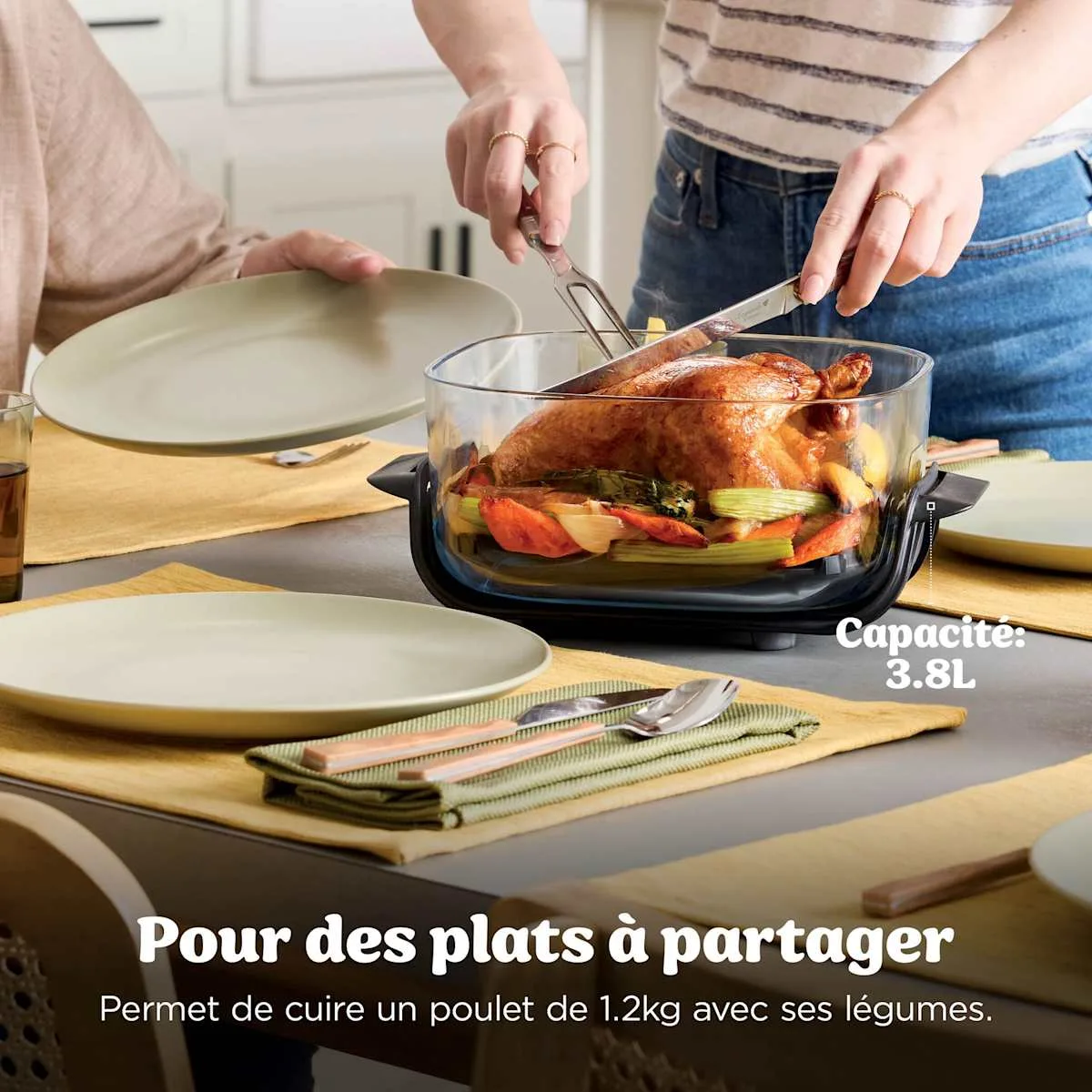 Ninja Air fryer en verre 4-en-1 Ninja CRISPi — visuel 6