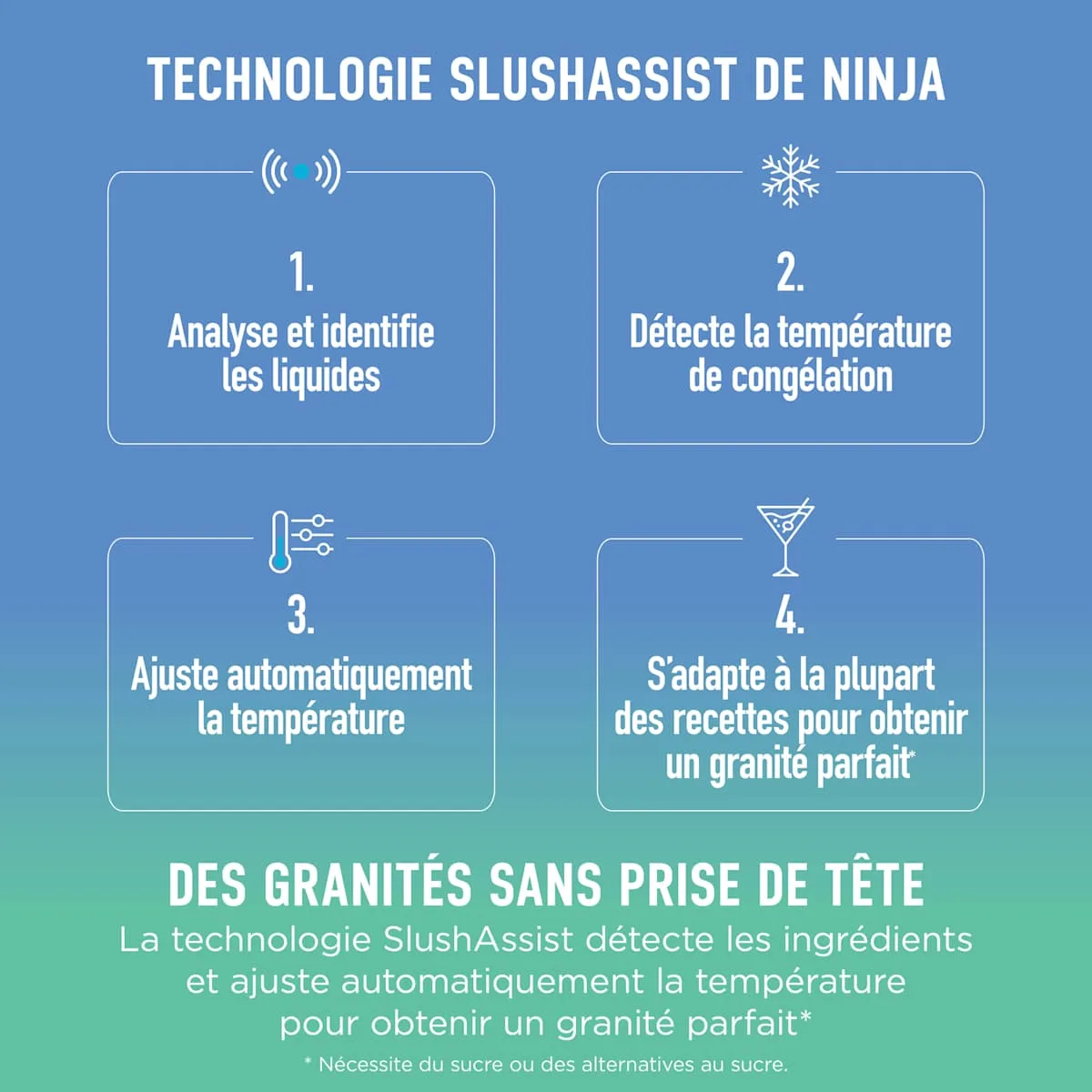 Ninja Machine à granités et boissons glacées Ninja SLUSHi XL — visuel 4