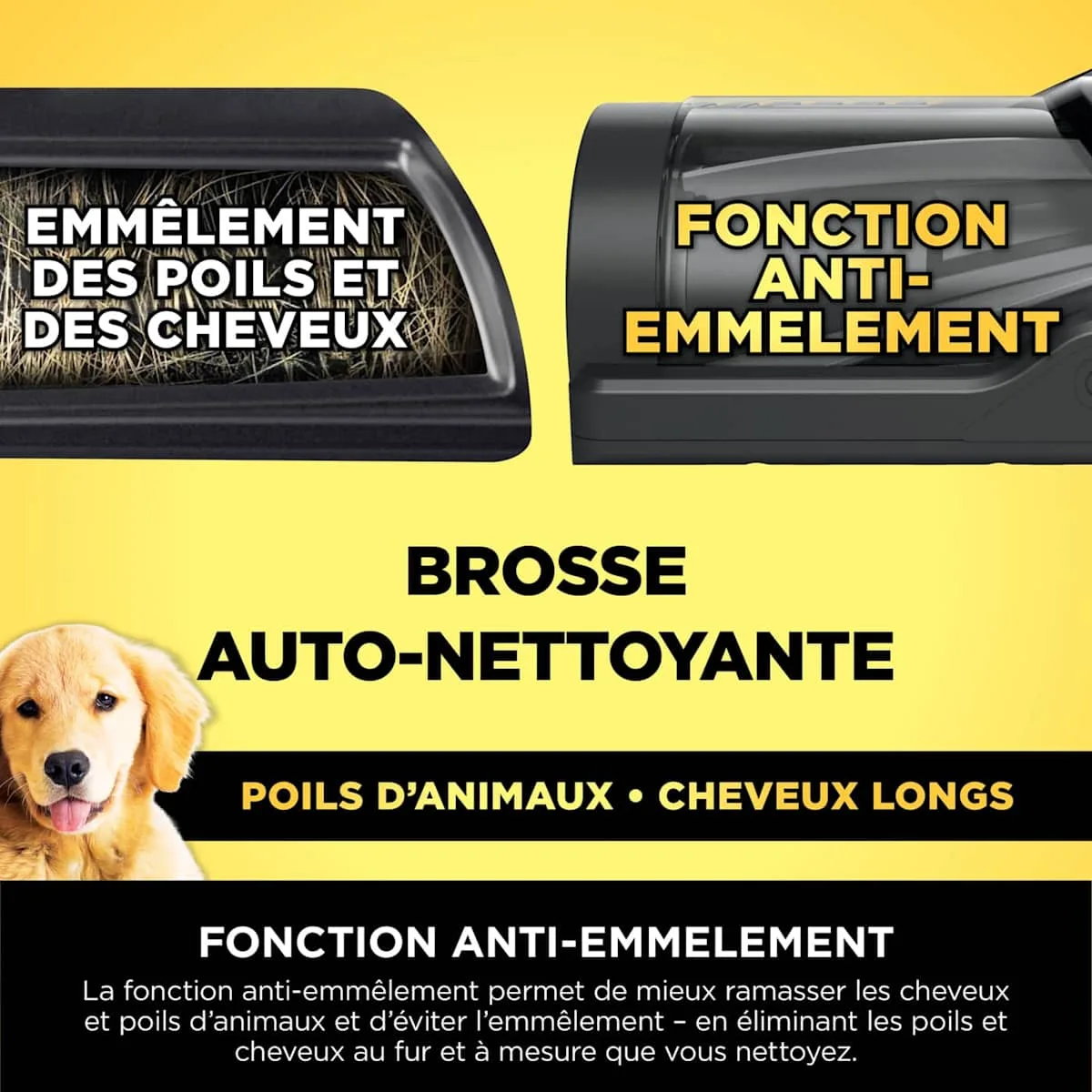 Shark Aspirateur balai sans fil Shark PowerDetect Clean, 70 min d'autonomie — visuel 5