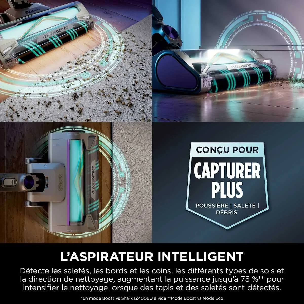 Shark Aspirateur sans fil Shark PowerDetect Clean & Empty avec autovidage — visuel 6