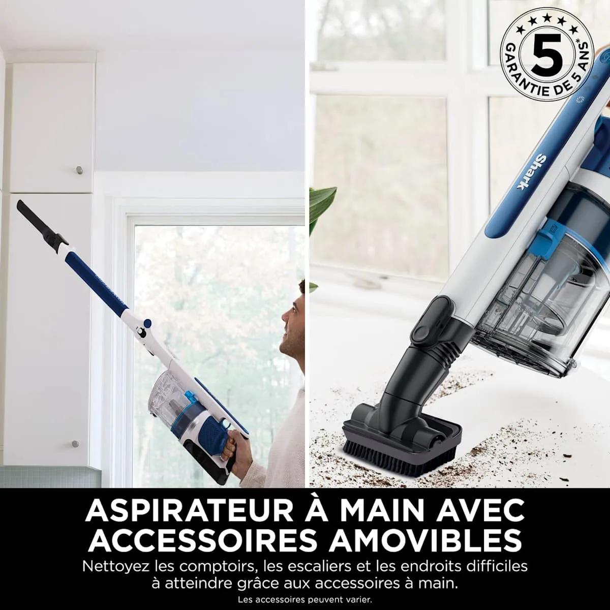 Shark Aspirateur balai sans fil Shark PowerPro, 40 min d'autonomie — visuel 5