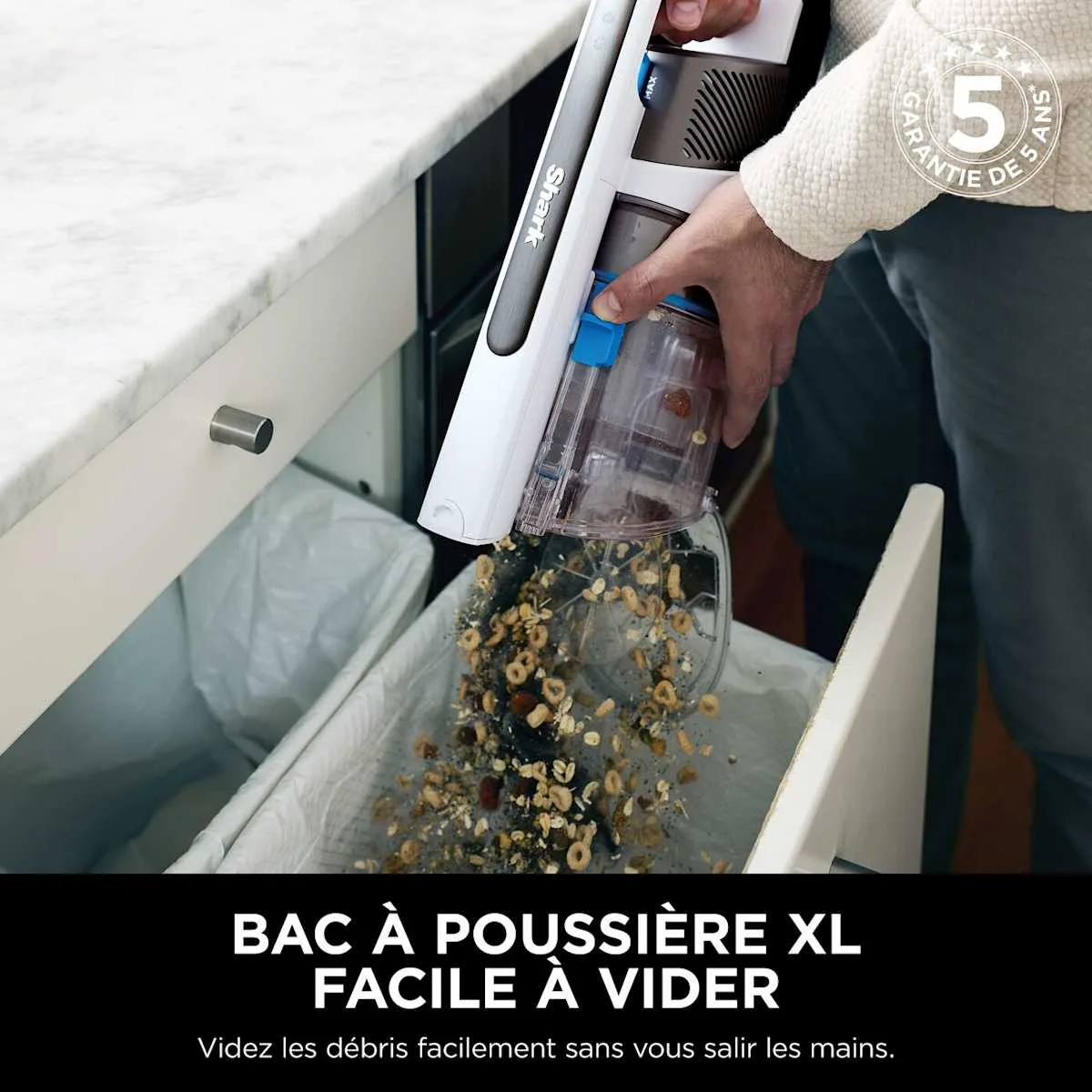 Shark Aspirateur balai sans fil Shark PowerPro spécial animaux, 40 min d'autonomie — visuel 4
