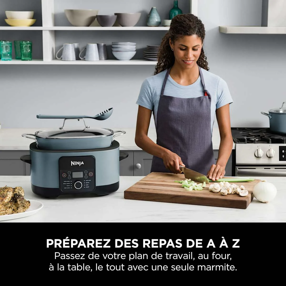 Ninja Multicuiseur et mijoteuse 8-en-1 Ninja Foodi PossibleCooker 7,5 L MC1001EU — visuel 5