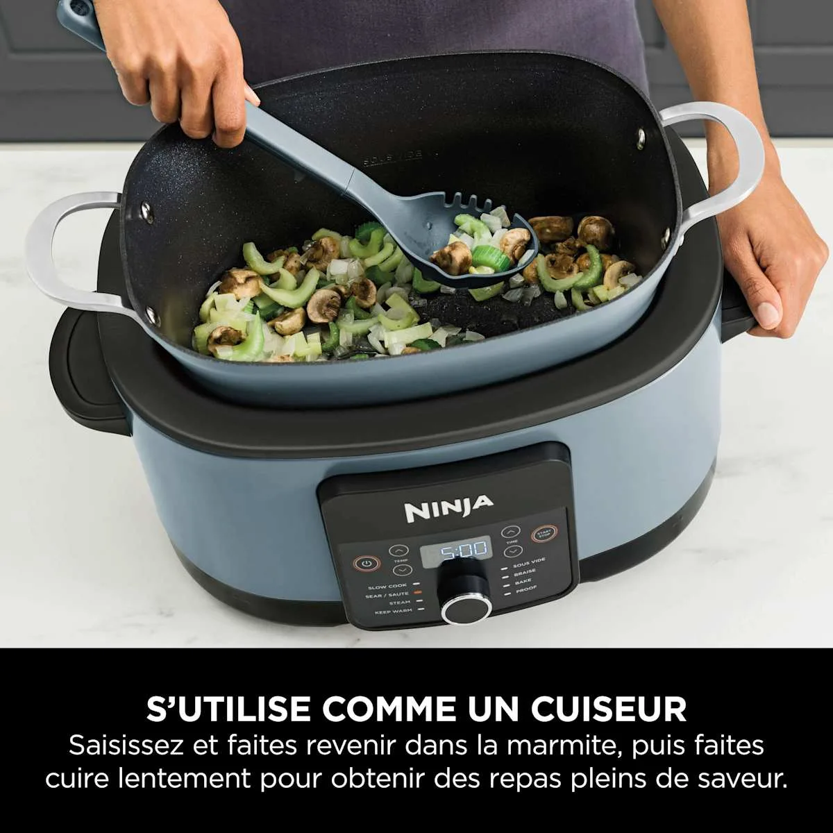 Ninja Multicuiseur et mijoteuse 8-en-1 Ninja Foodi PossibleCooker 7,5 L MC1001EU — visuel 6