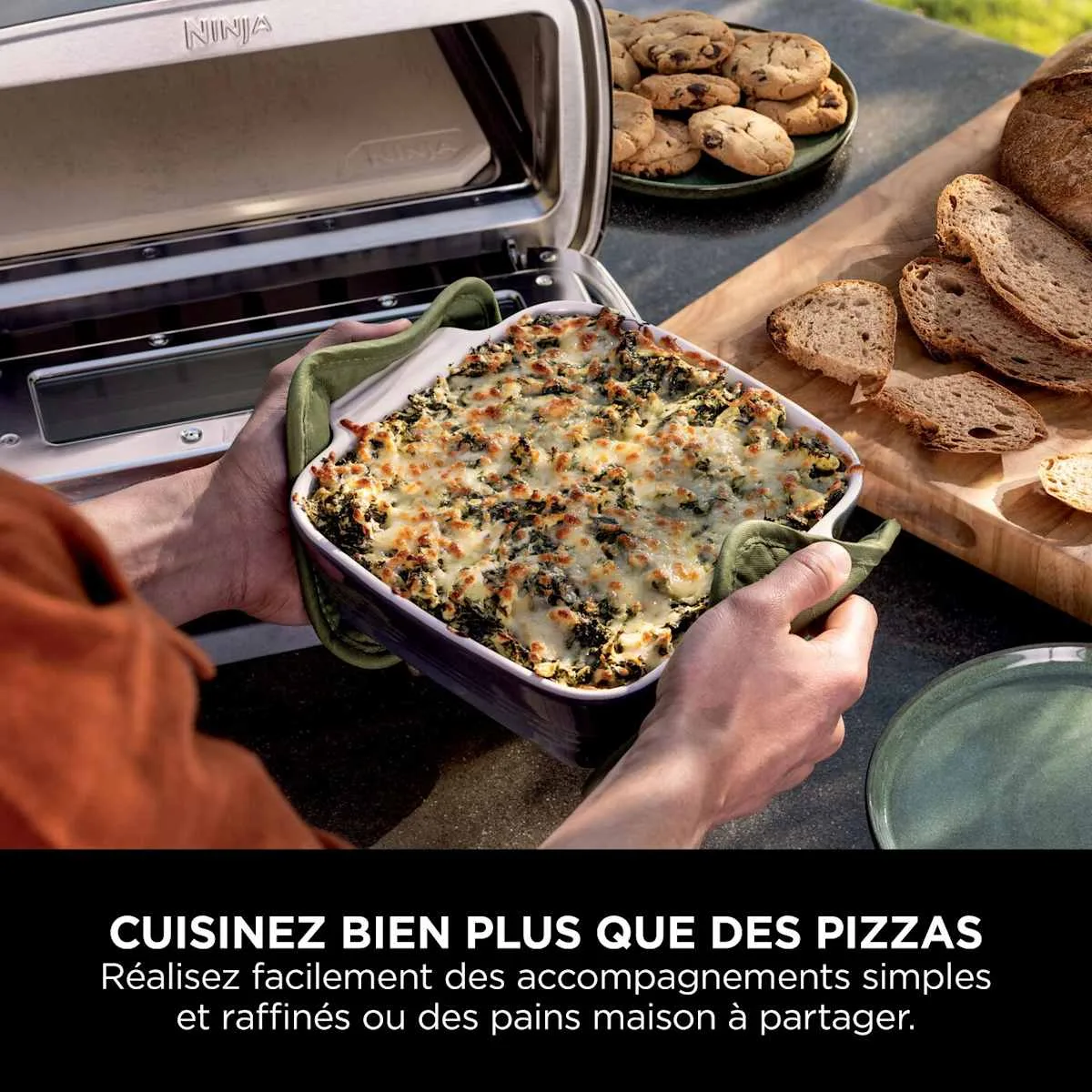 Ninja Four à pizza et Air Fryer électrique d’extérieur Ninja Artisan — visuel 6