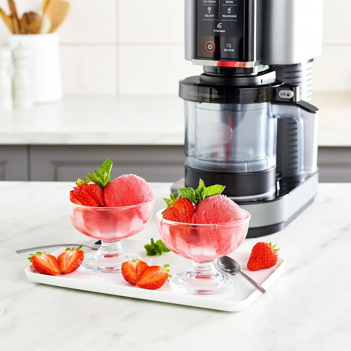 Ninja Machine à glaces Ninja CREAMi 7-en-1 - Glaces, sorbets et milkshakes maison — visuel 4