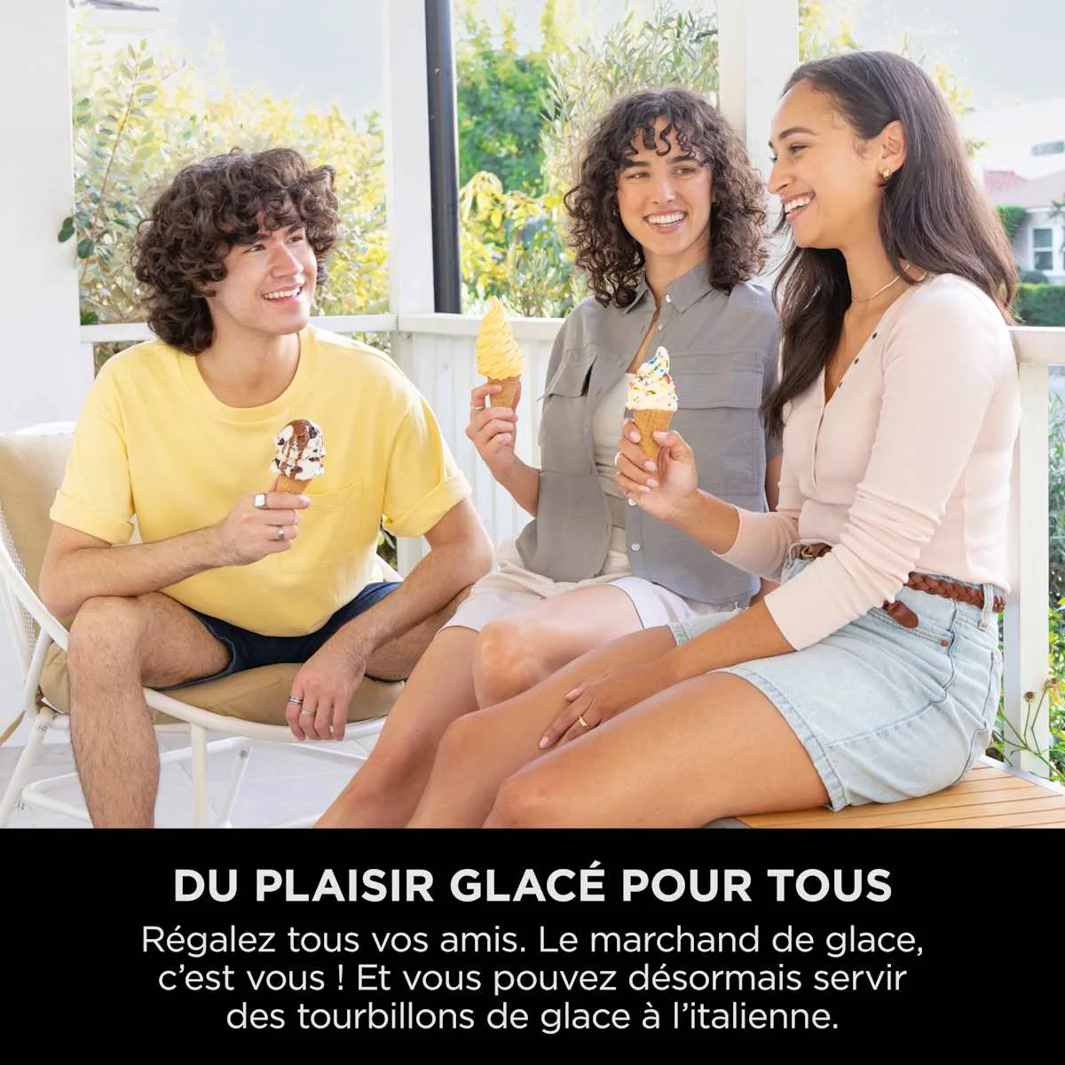 Ninja Machine à glaces et glaces à l’italienne 13-en-1 Ninja CREAMi Scoop & Swirl — visuel 5