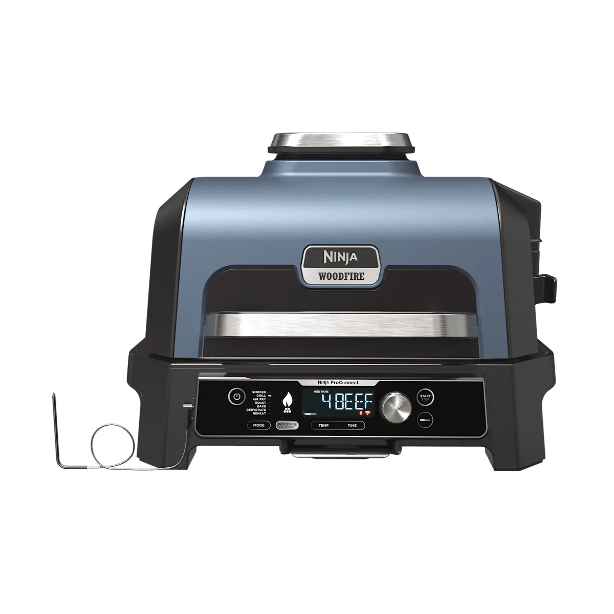Ninja Barbecue électrique et fumoir Ninja Woodfire Pro Connect XL avec app OG901EU