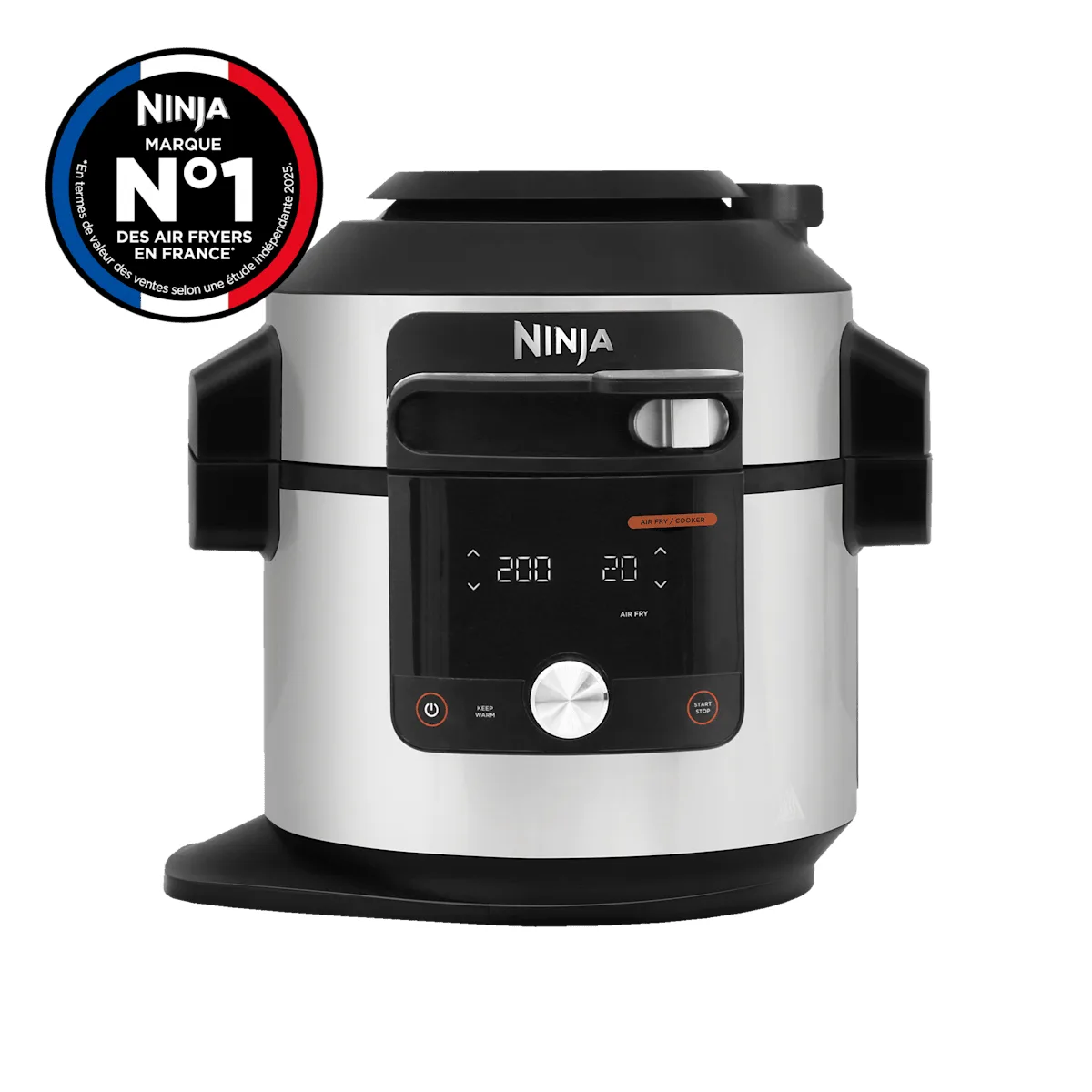 Ninja Multicuiseur SmartLid 14-en-1 Ninja Foodi MAX 7,5 L avec couvercle intelligent OL750EU
