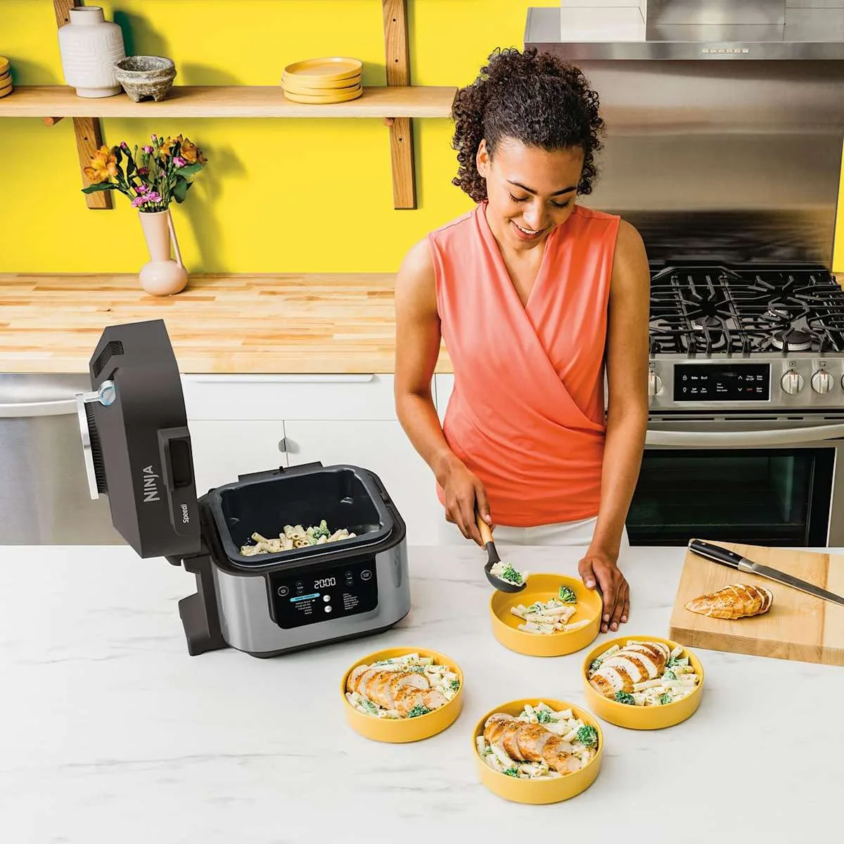 Ninja Ninja Speedi Multicuiseur Rapide et Air Fryer 12-en-1 5,7 L – Noir ON500EU — visuel 5