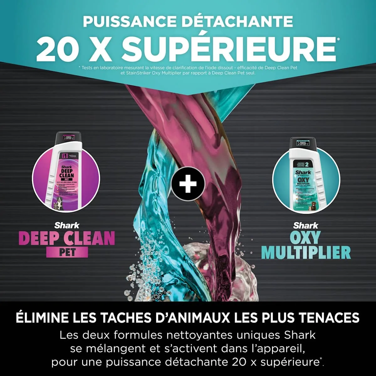 Shark Shark StainStriker HairPro Pet - Shampouineuse Nettoyeur Détacheur Tapis, Canapé & Animaux — visuel 3