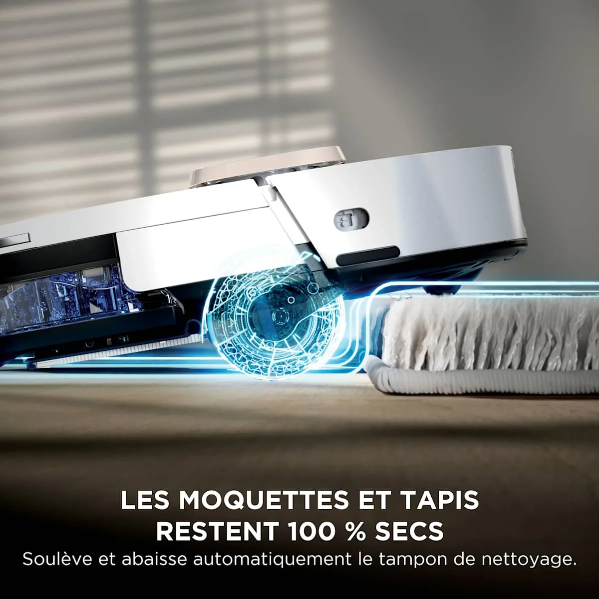 Shark Shark PowerDetect Luxe UV Reveal, robot aspirateur et nettoyeur 2-en-1, Vert — visuel 4