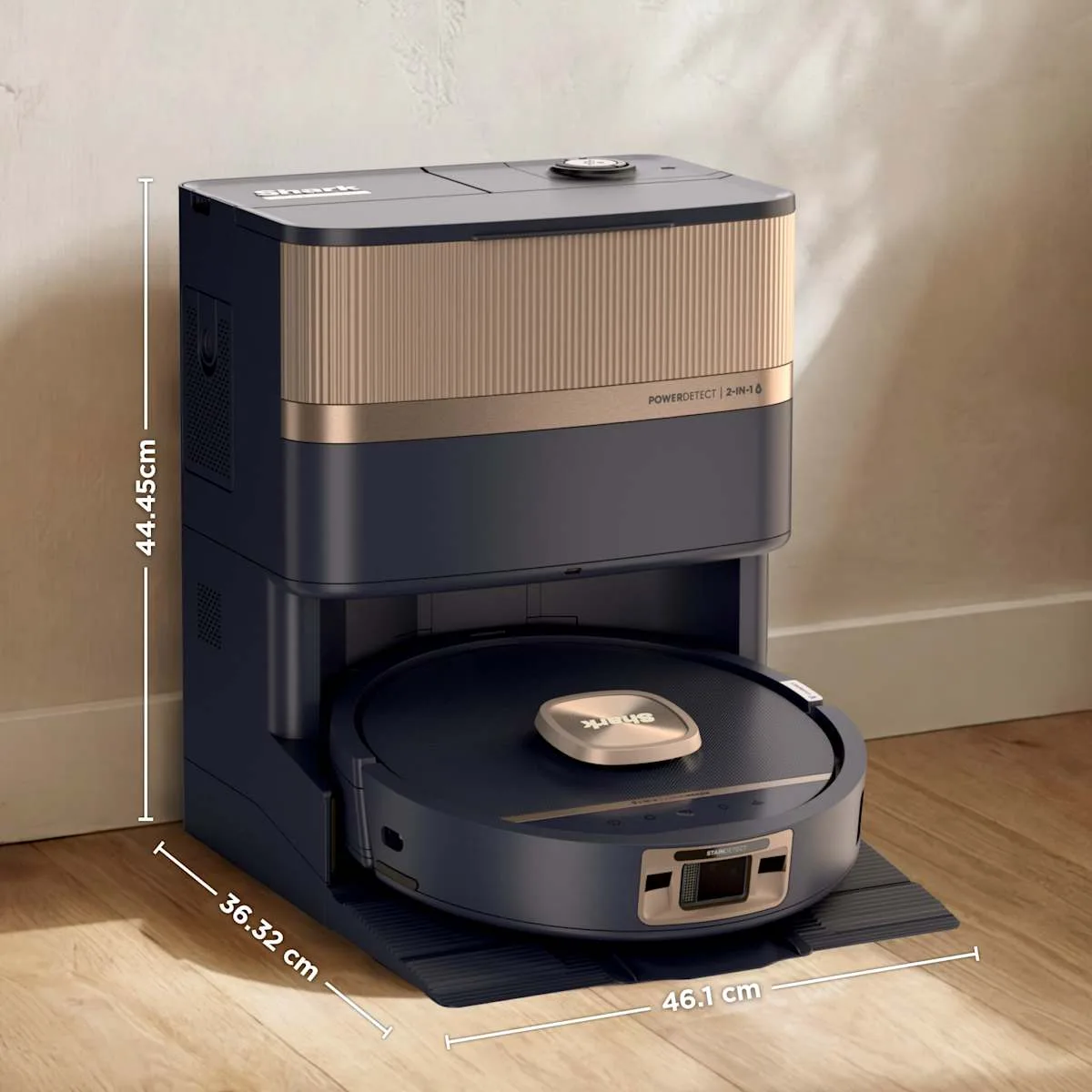 Shark Shark PowerDetect Luxe UV Reveal, robot aspirateur et nettoyeur 2-en-1, Vert — visuel 6