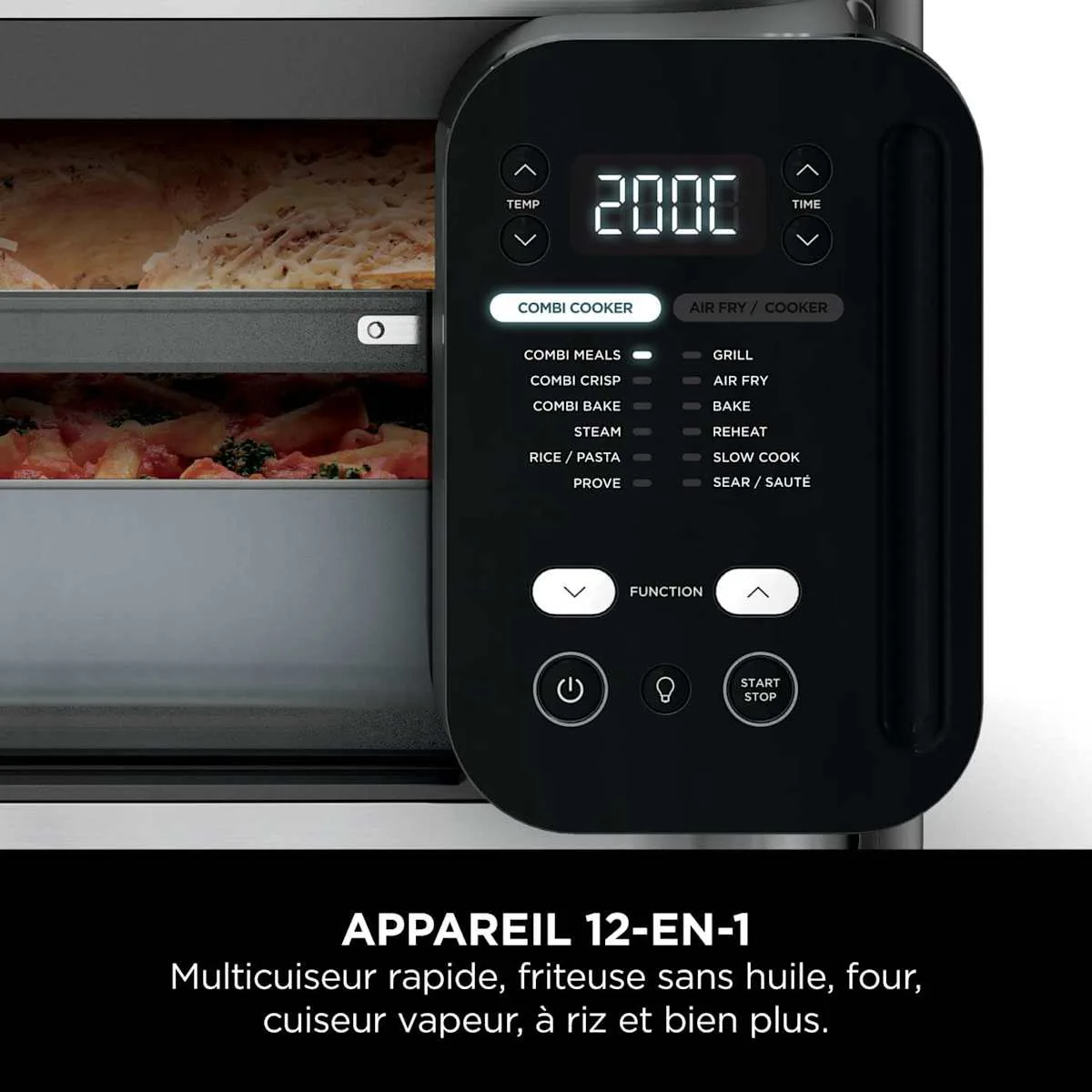 Ninja Ninja Combi Multicuiseur rapide, cuit-vapeur, four, air fryer 12-en-1 — visuel 5