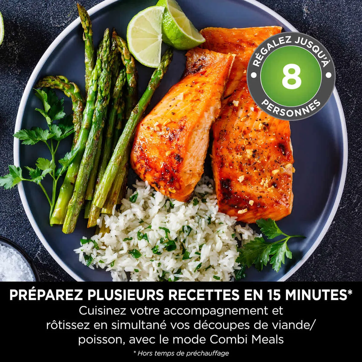 Ninja Ninja Combi Multicuiseur rapide, cuit-vapeur, four, air fryer 12-en-1 — visuel 6