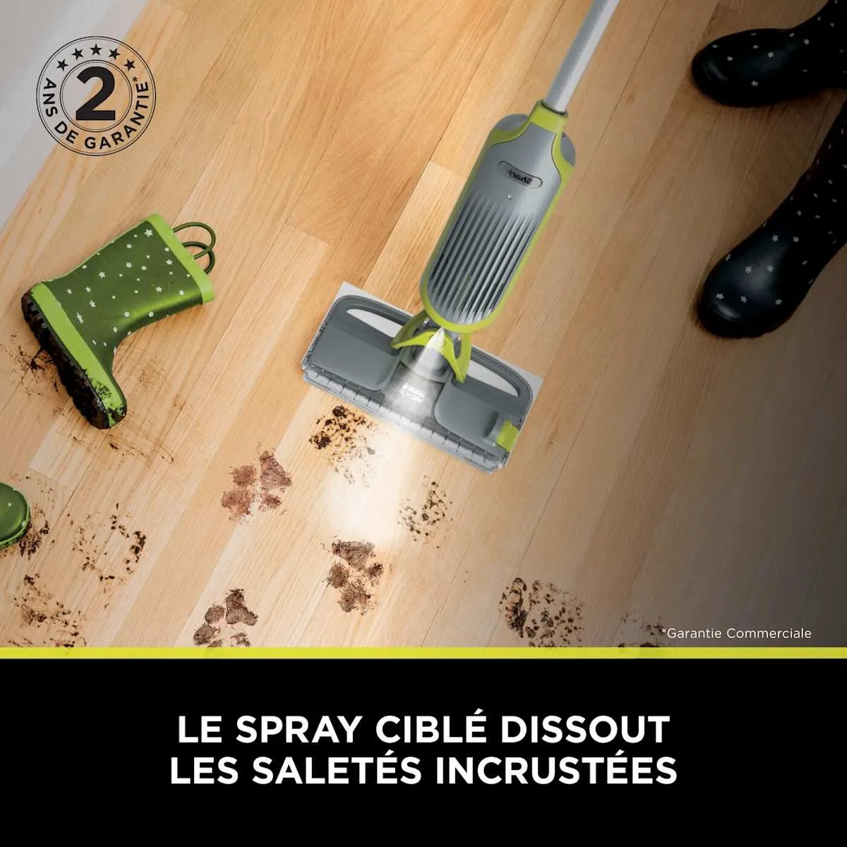 Shark Balai laveur sans fil 2-en-1 Shark VacMop avec tampons jetables — visuel 4