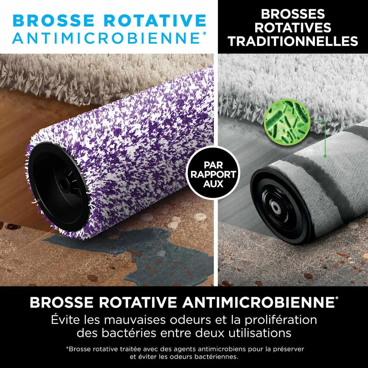 Shark Aspirateur laveur sans fil Shark HydroVac pour sols durs et moquettes — visuel 4