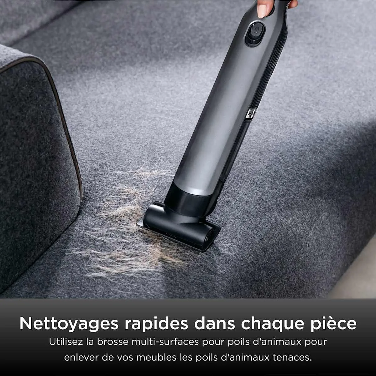 Shark Aspirateur à main sans fil Shark WandVac, Gris — visuel 3
