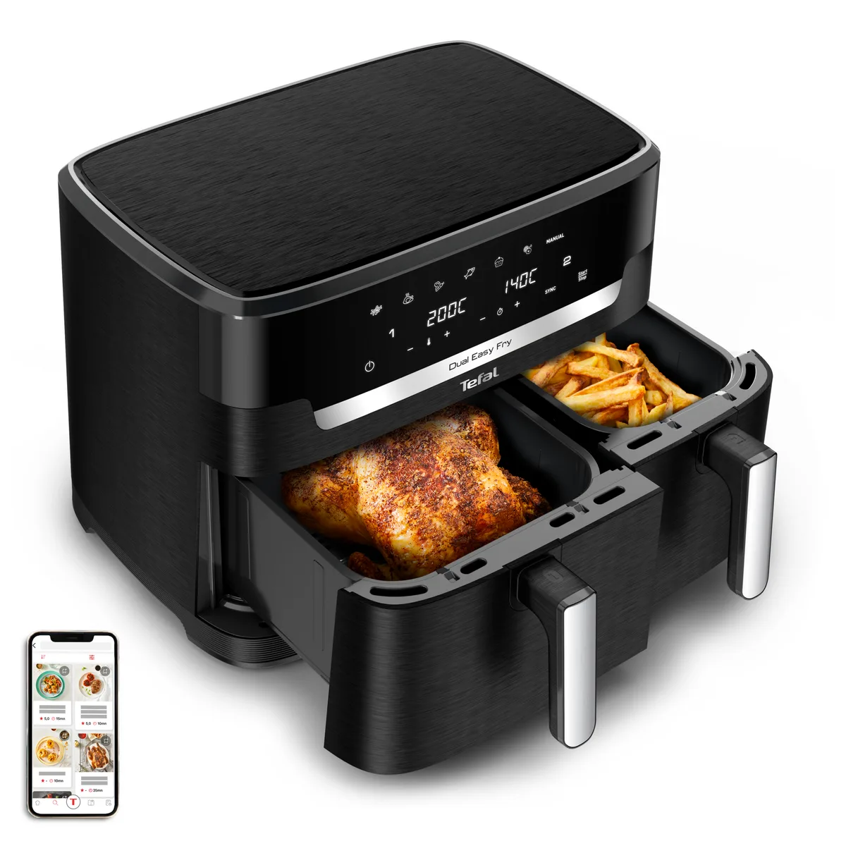 Tefal Easy Fry Dual XXL