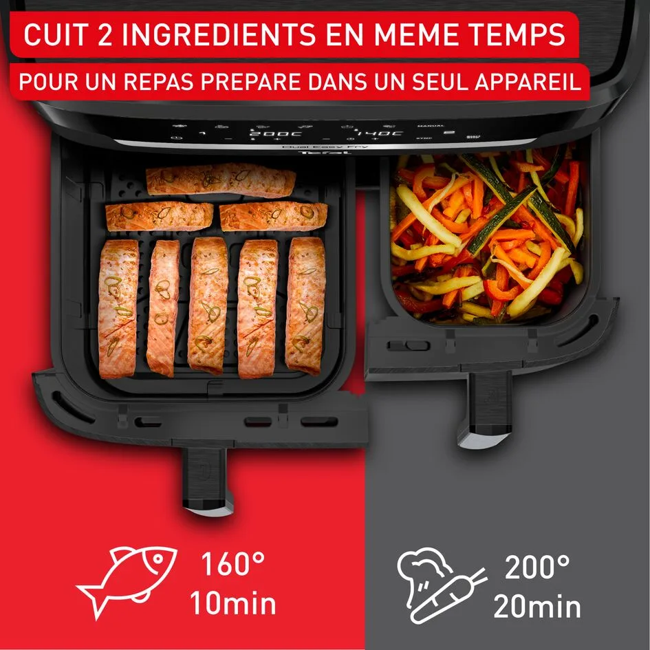 Tefal Easy Fry Dual XXL — visuel 3