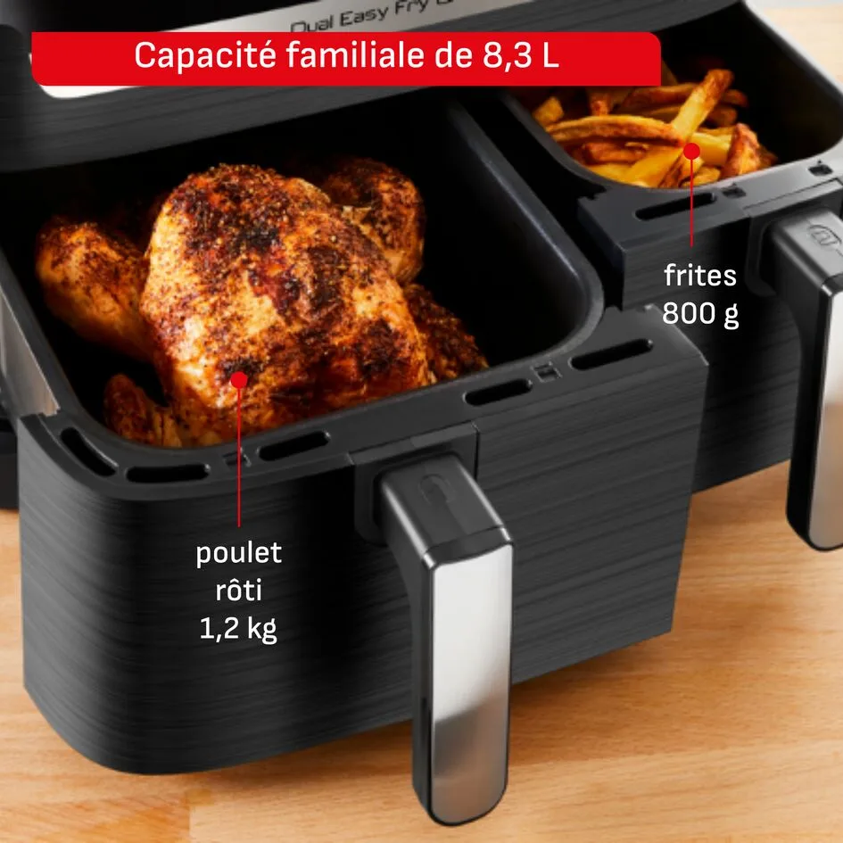 Tefal Dual Easy Fry & Grill — visuel 4