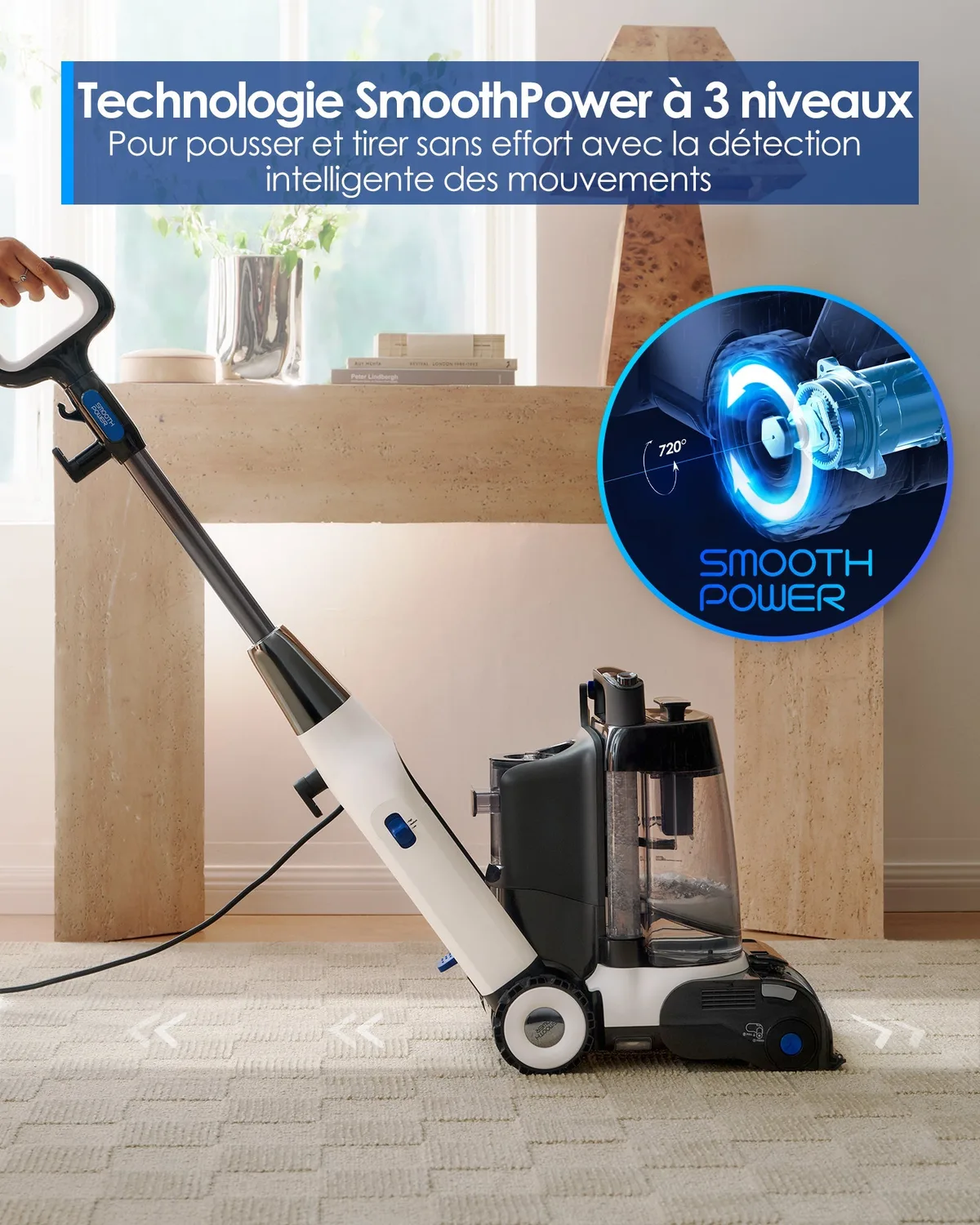 Tineco Tineco CARPET ONE Cruiser Nettoyeur de Tapis Intelligent — visuel 3