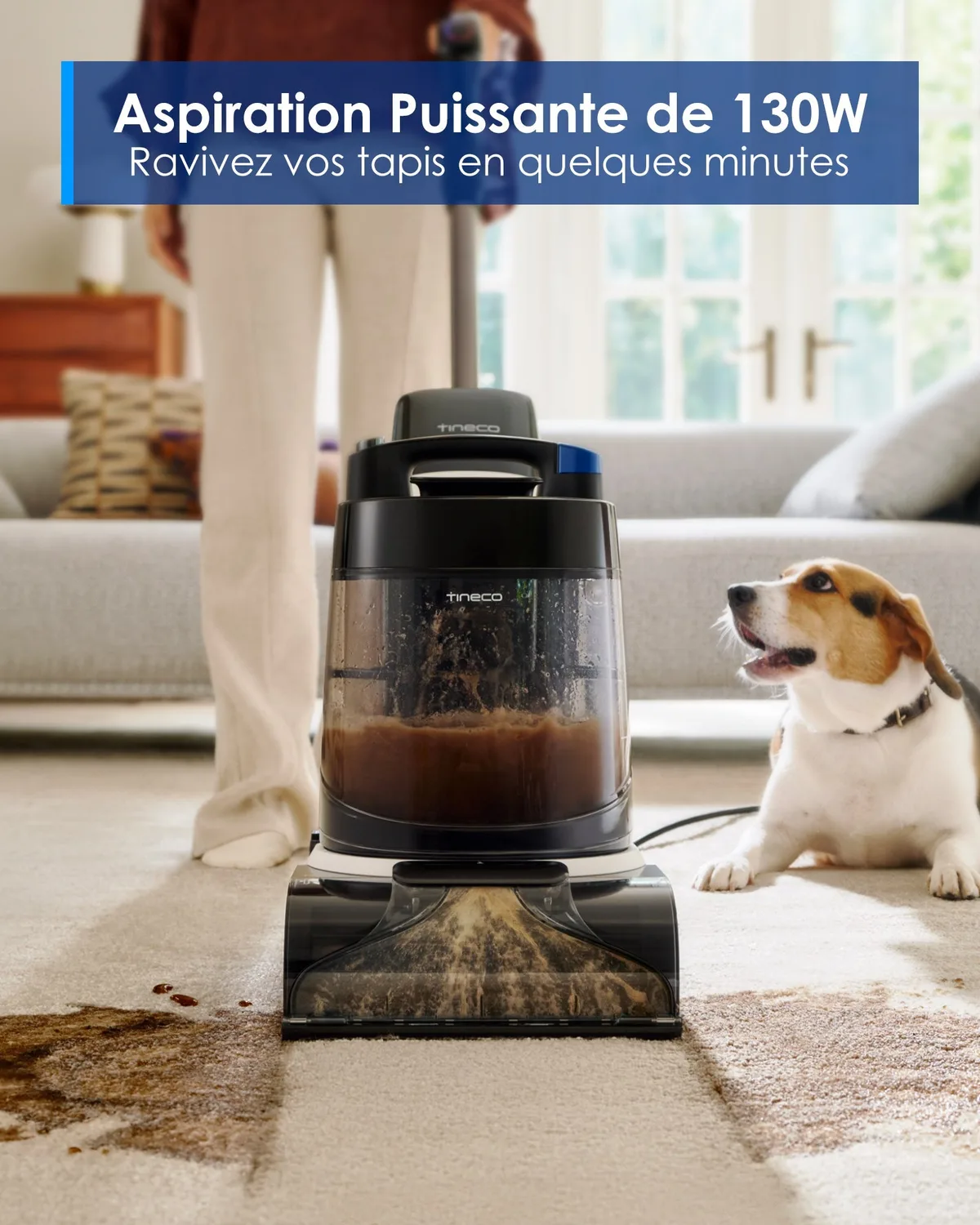 Tineco Tineco CARPET ONE Cruiser Nettoyeur de Tapis Intelligent — visuel 5