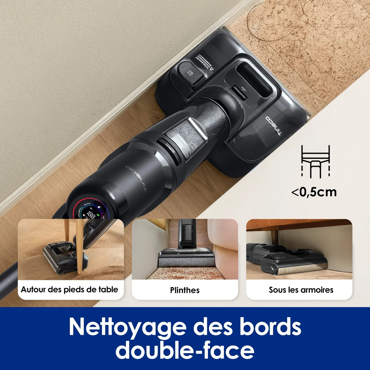 Tineco Tineco Floor ONE S7 Stretch Ultra Aspirateur Sec et Humide Sans Fil — visuel 6