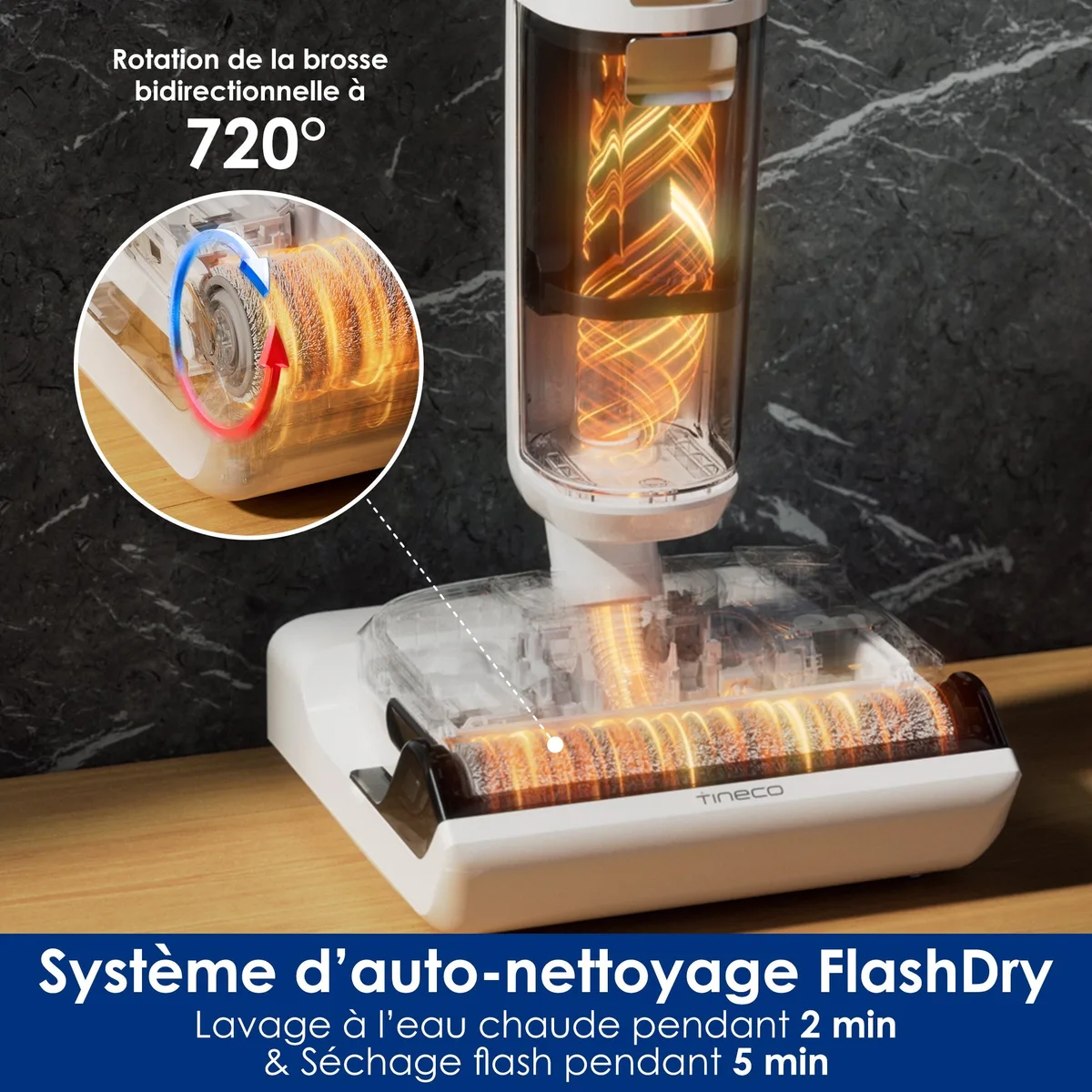 Tineco Tineco Floor ONE STRETCH S6 Aspirateur Eau et Poussière Laveur de Sols — visuel 5