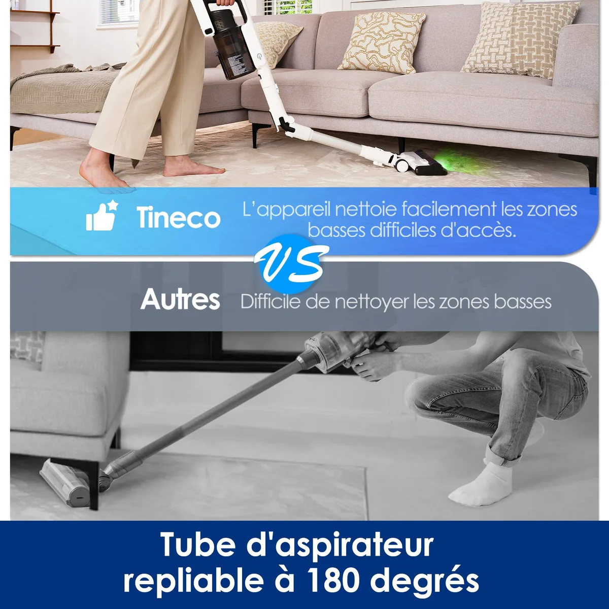 Tineco Tineco PURE ONE A50S PLUS Aspirateur Balai Sans-Fil — visuel 3